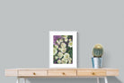 Pixalot Ivory Blooms on Plum