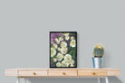 Pixalot Ivory Blooms on Plum