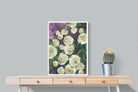 Pixalot Ivory Blooms on Plum