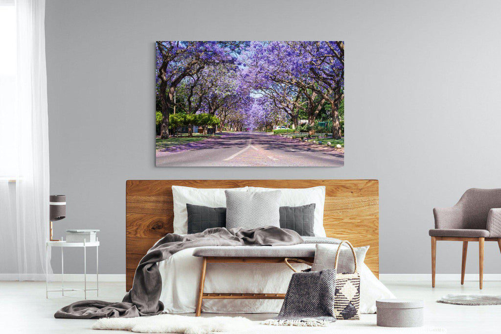 Jacaranda | SALE-Wall_Art-150 x 100cm-Mounted Canvas-No Frame-Pixalot