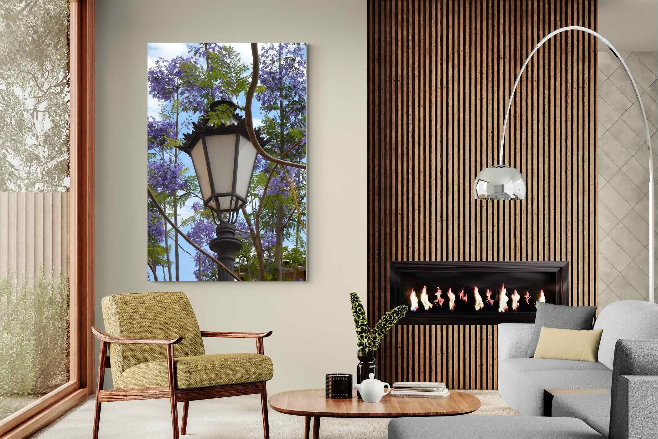 Pixalot Jacaranda Street Lamp