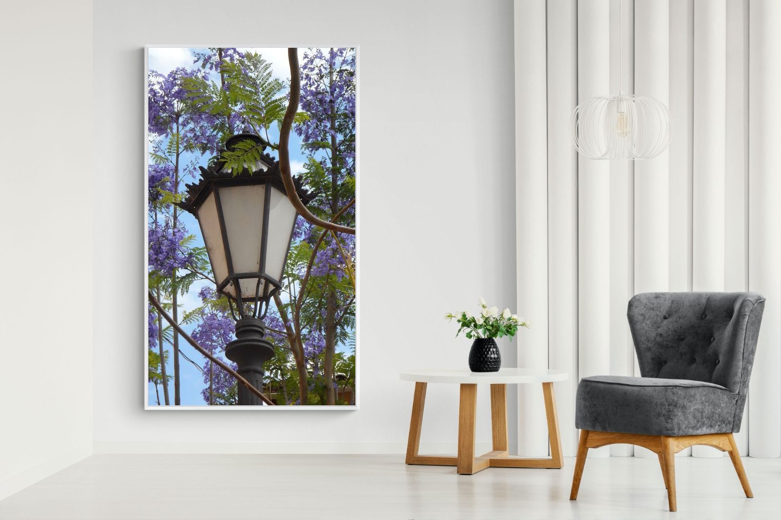 Pixalot Jacaranda Street Lamp