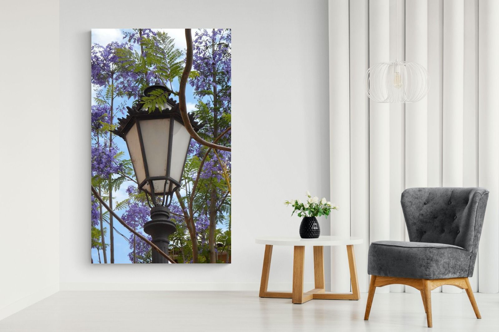Pixalot Jacaranda Street Lamp