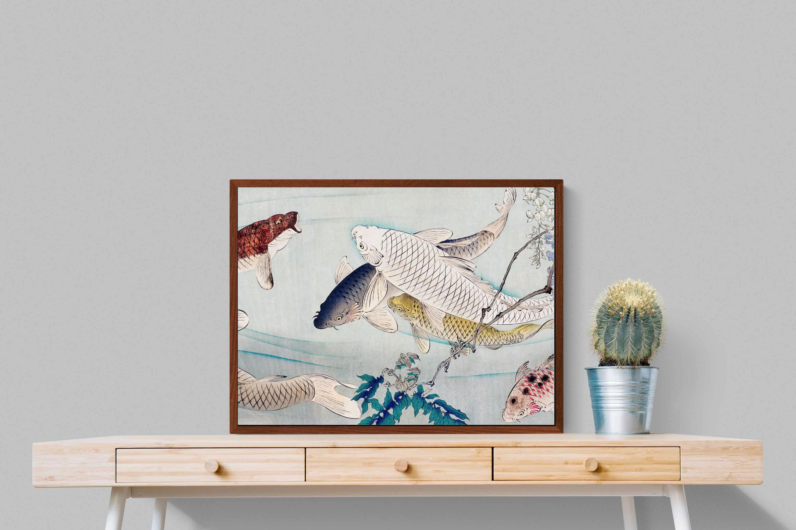 Dubnitskiy David 木製アートボード Japandi Carp Wall Art | Canvas & Framed Prints – Pixalot ®