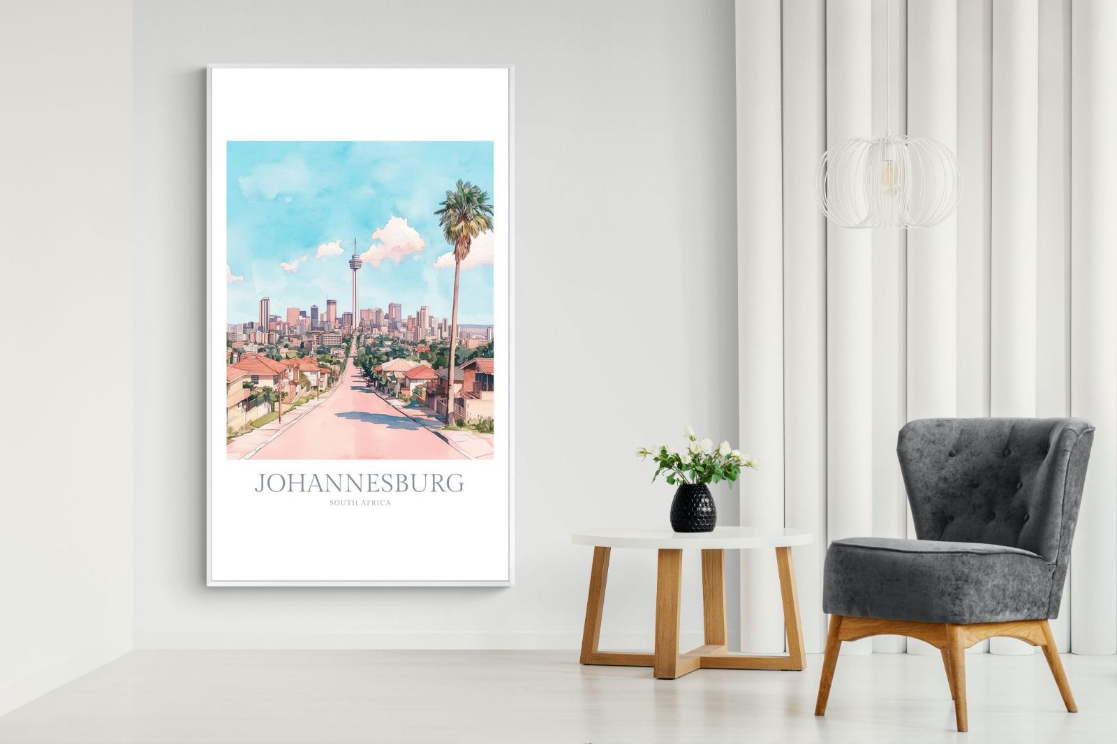 Pixalot Johannesburg Watercolour