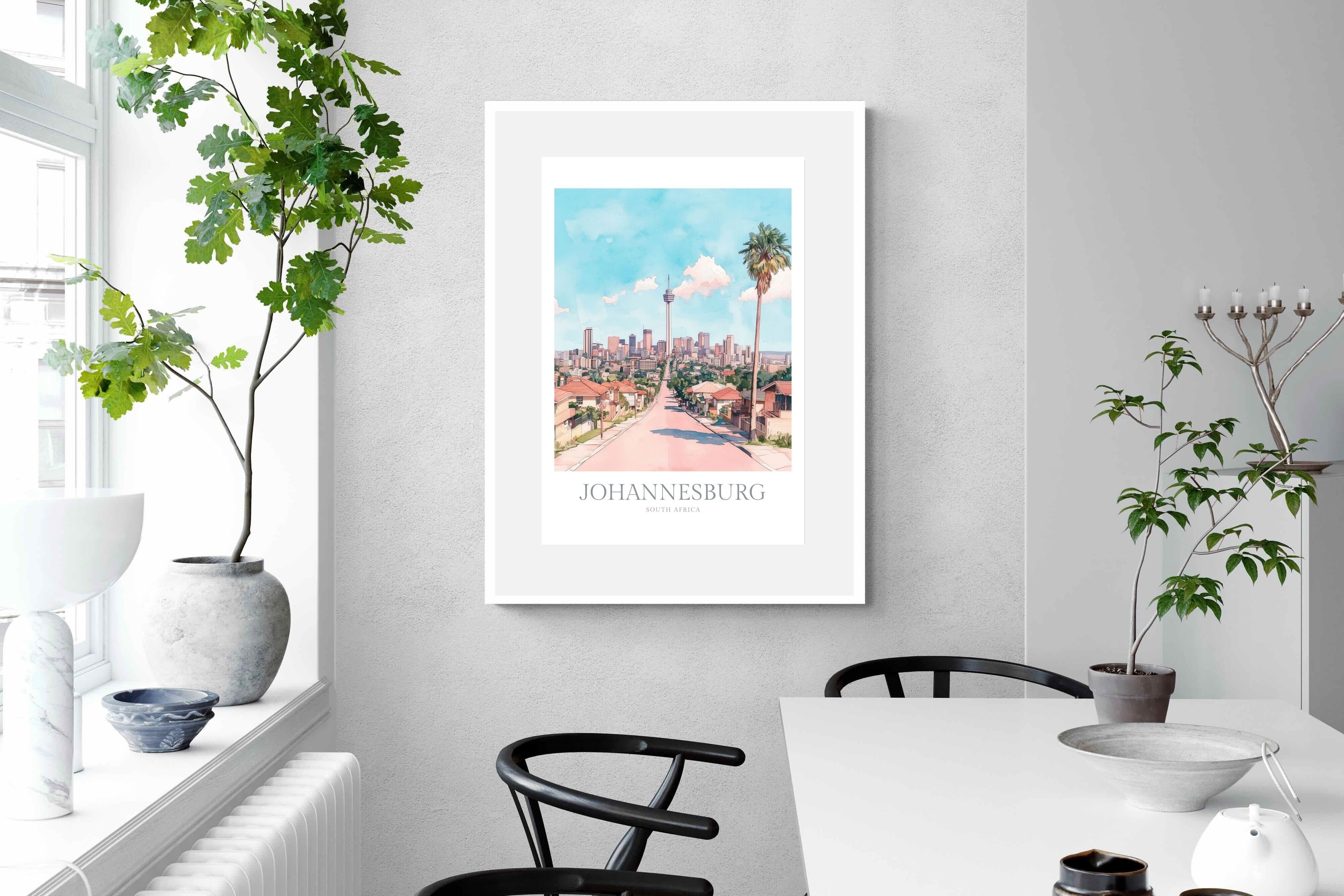 Pixalot Johannesburg Watercolour