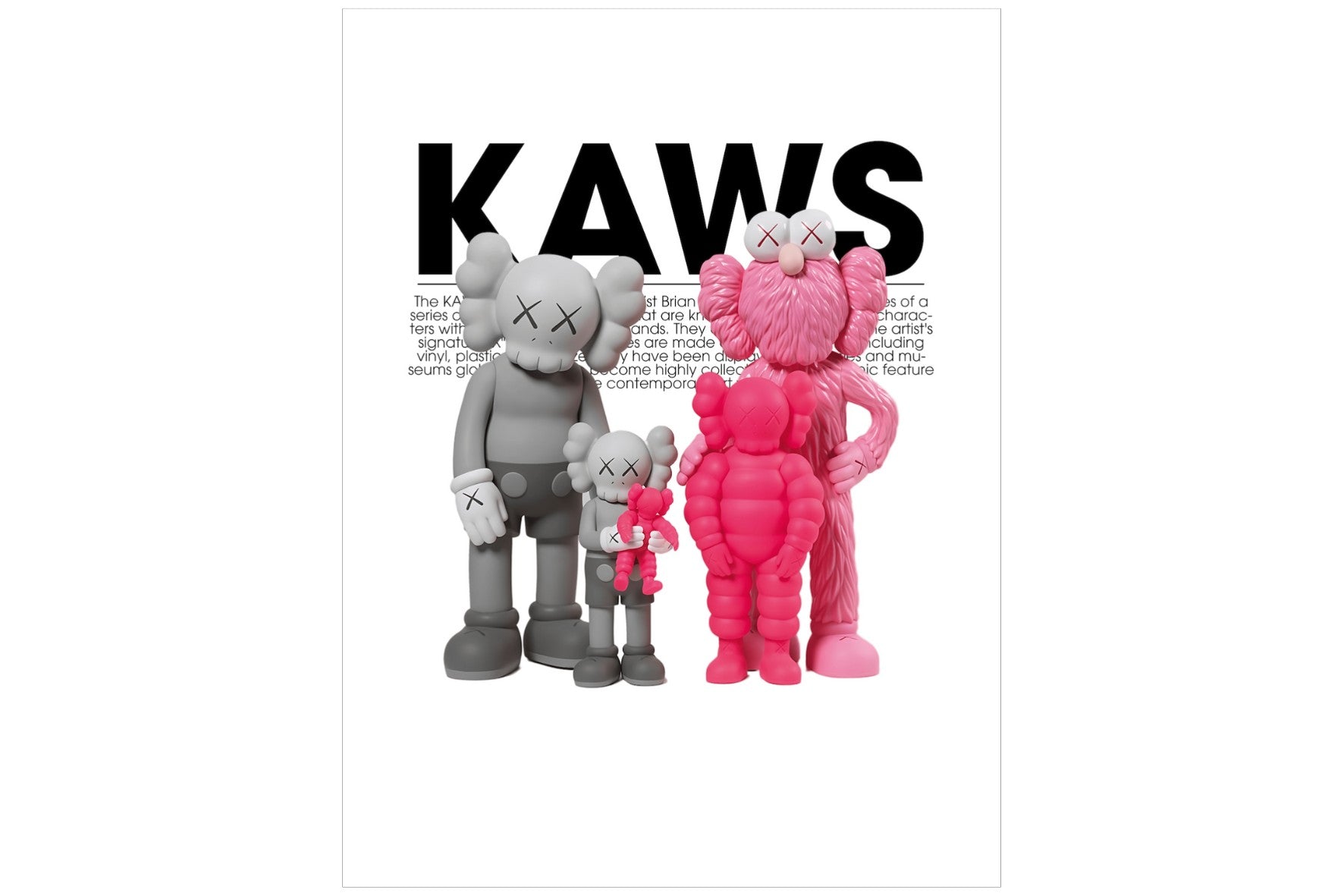 KAWS Family-Wall_Art-Pixalot