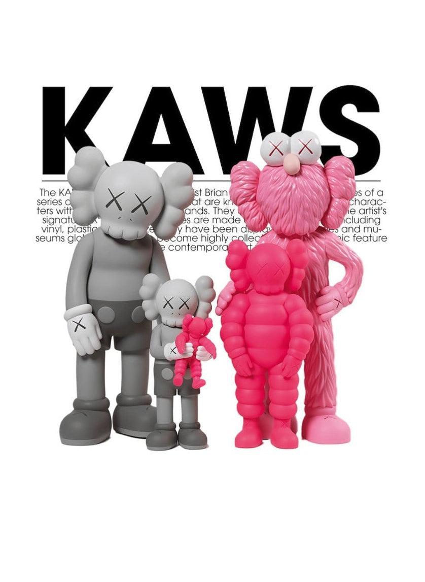 KAWS Family Wall Art | Canvas & Framed Prints – Pixalot