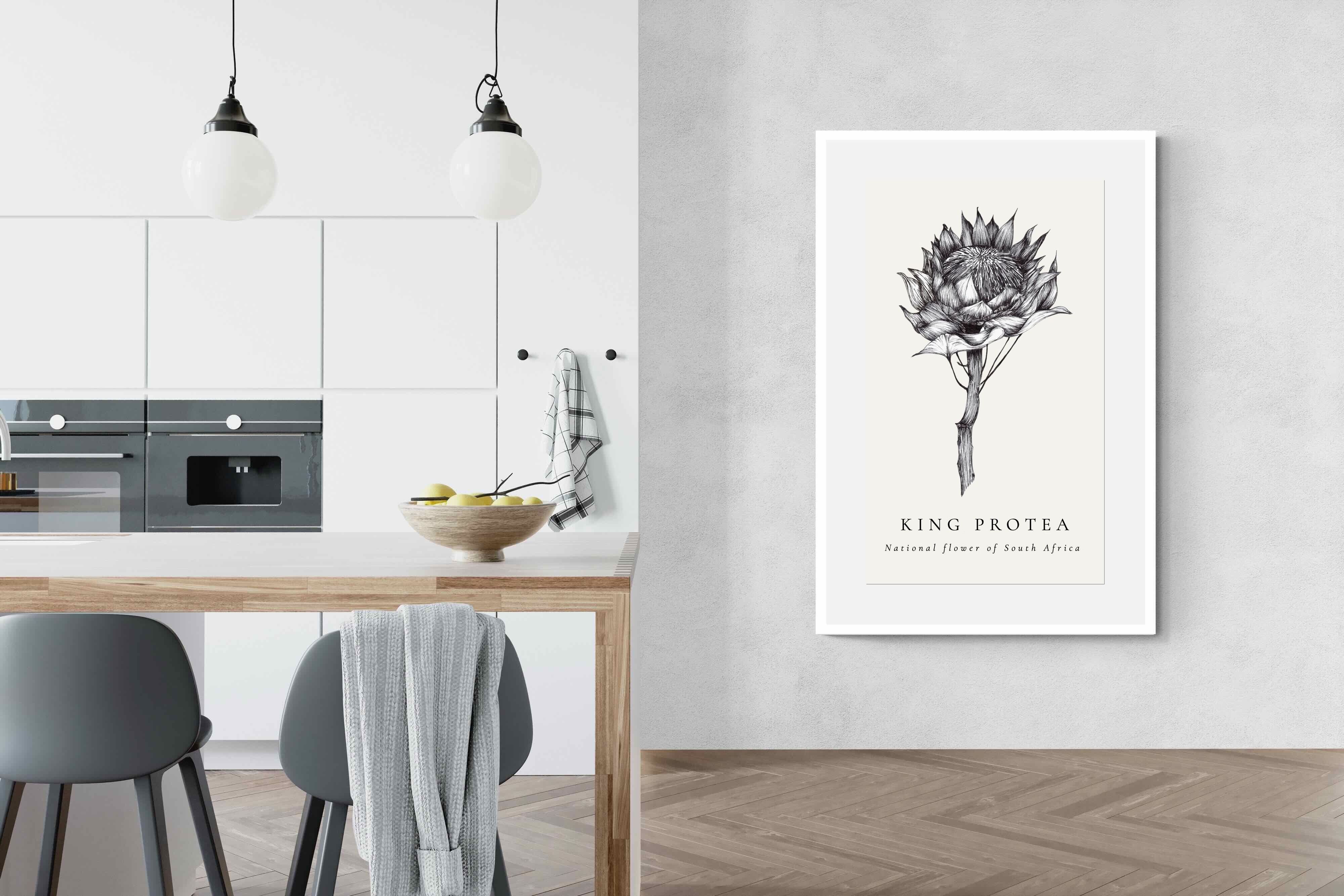 Pixalot ® King Protea Illustration