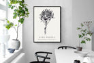 Pixalot ® King Protea Illustration