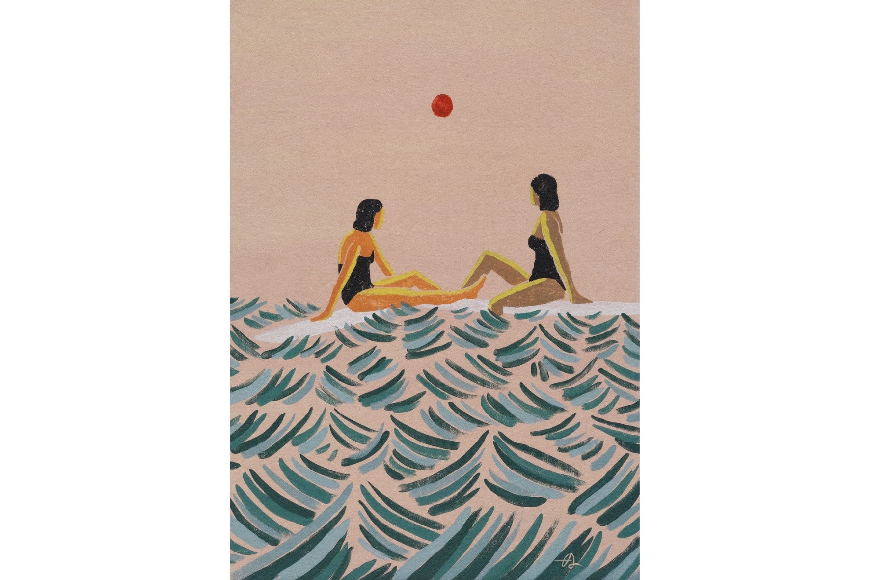 Ladies That Paddle-Wall_Art-Pixalot