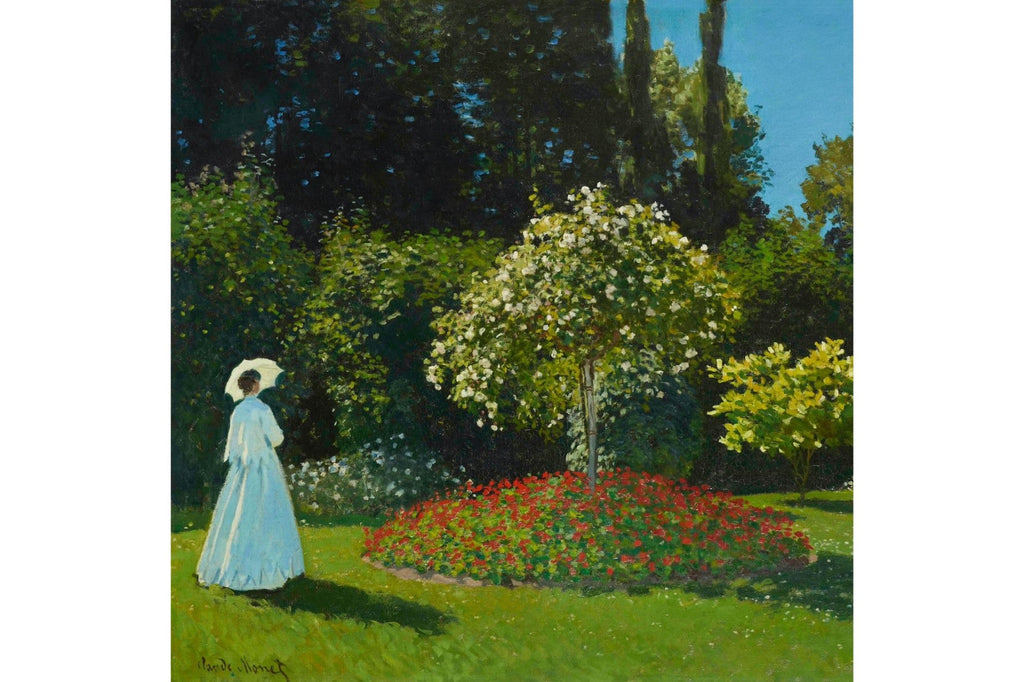Lady in the Garden-Wall_Art-Pixalot