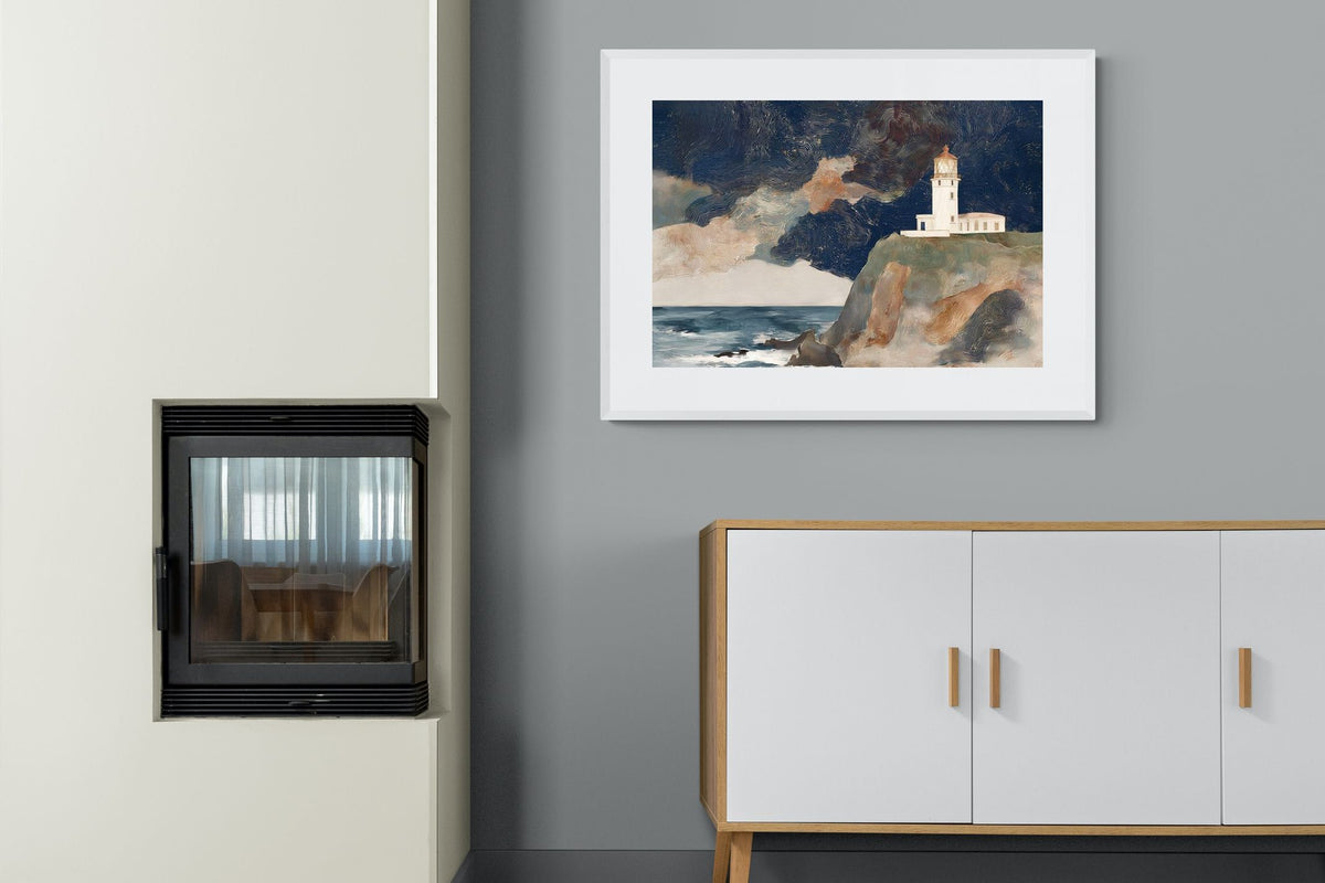 Pixalot ® Lighthouse on a Stormy Cliff
