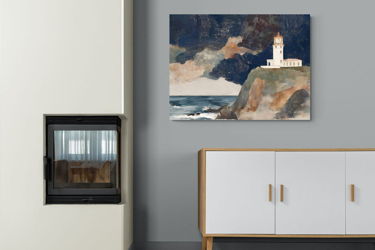 Pixalot ® Lighthouse on a Stormy Cliff