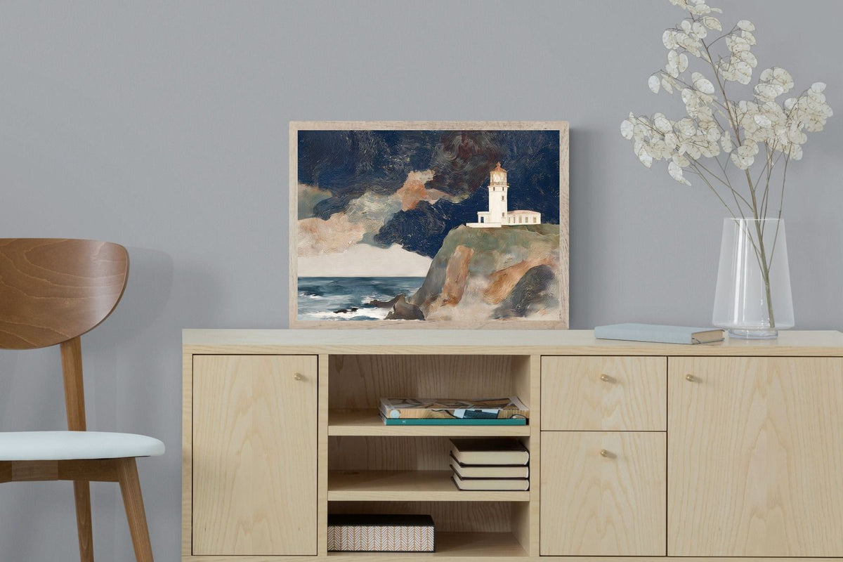 Pixalot ® Lighthouse on a Stormy Cliff