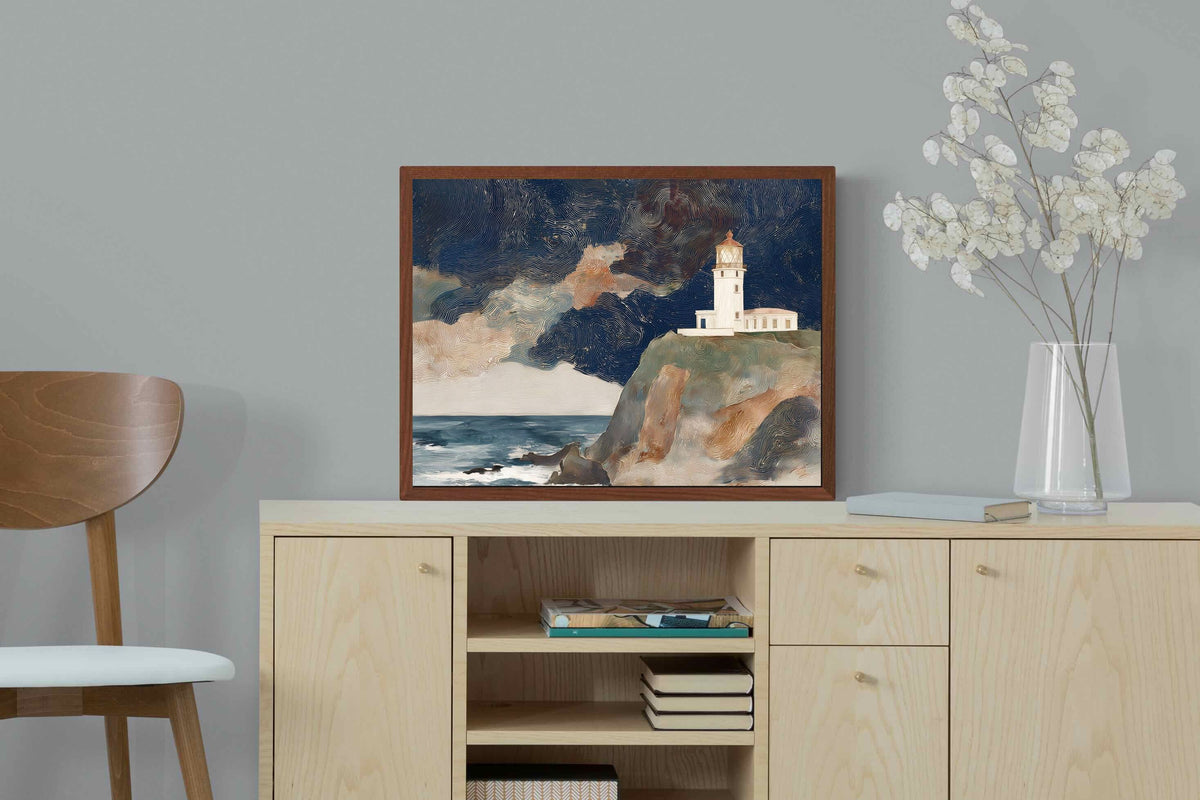 Pixalot ® Lighthouse on a Stormy Cliff
