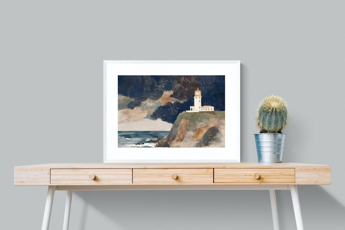 Pixalot ® Lighthouse on a Stormy Cliff