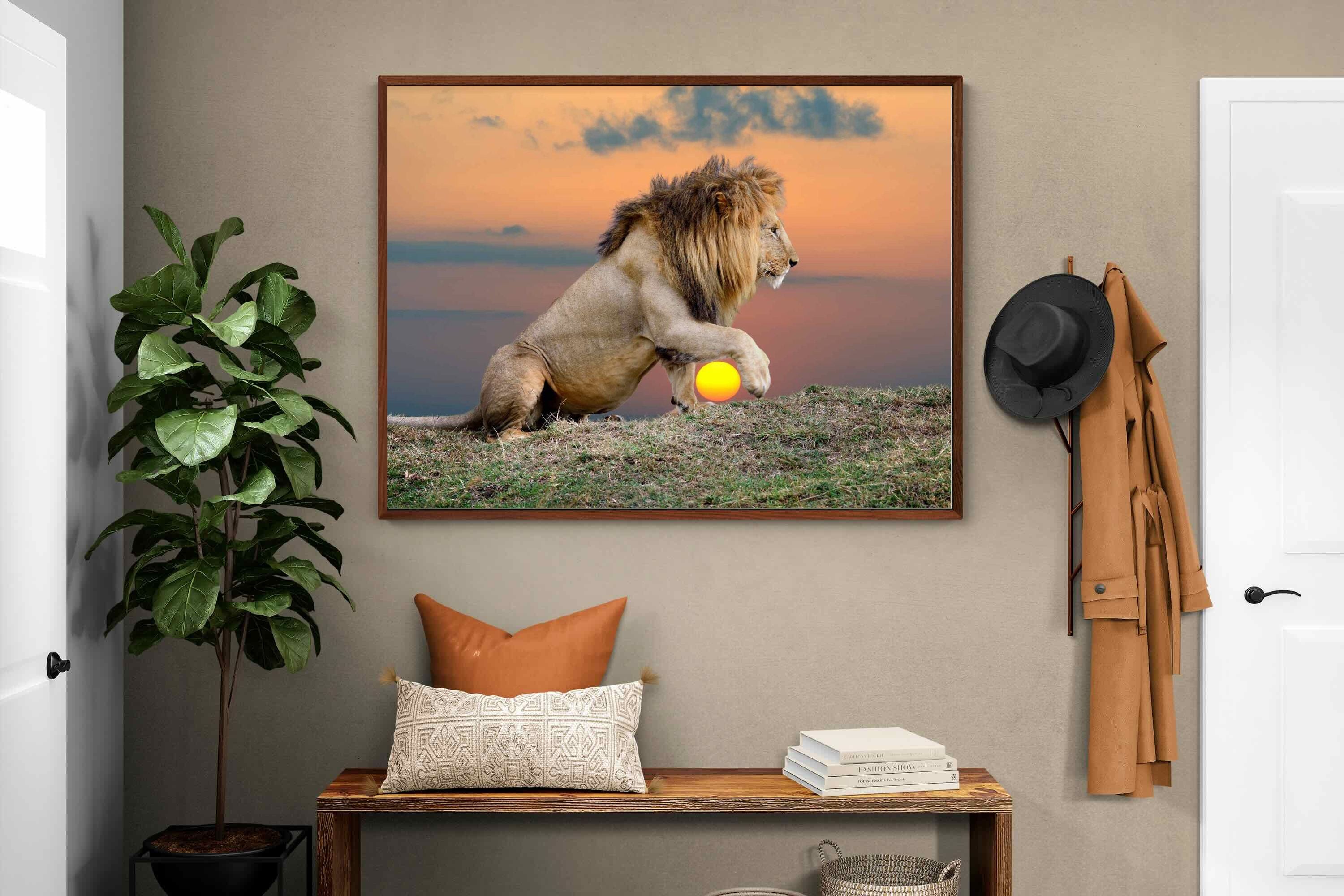 Pixalot ® Lion Sunset