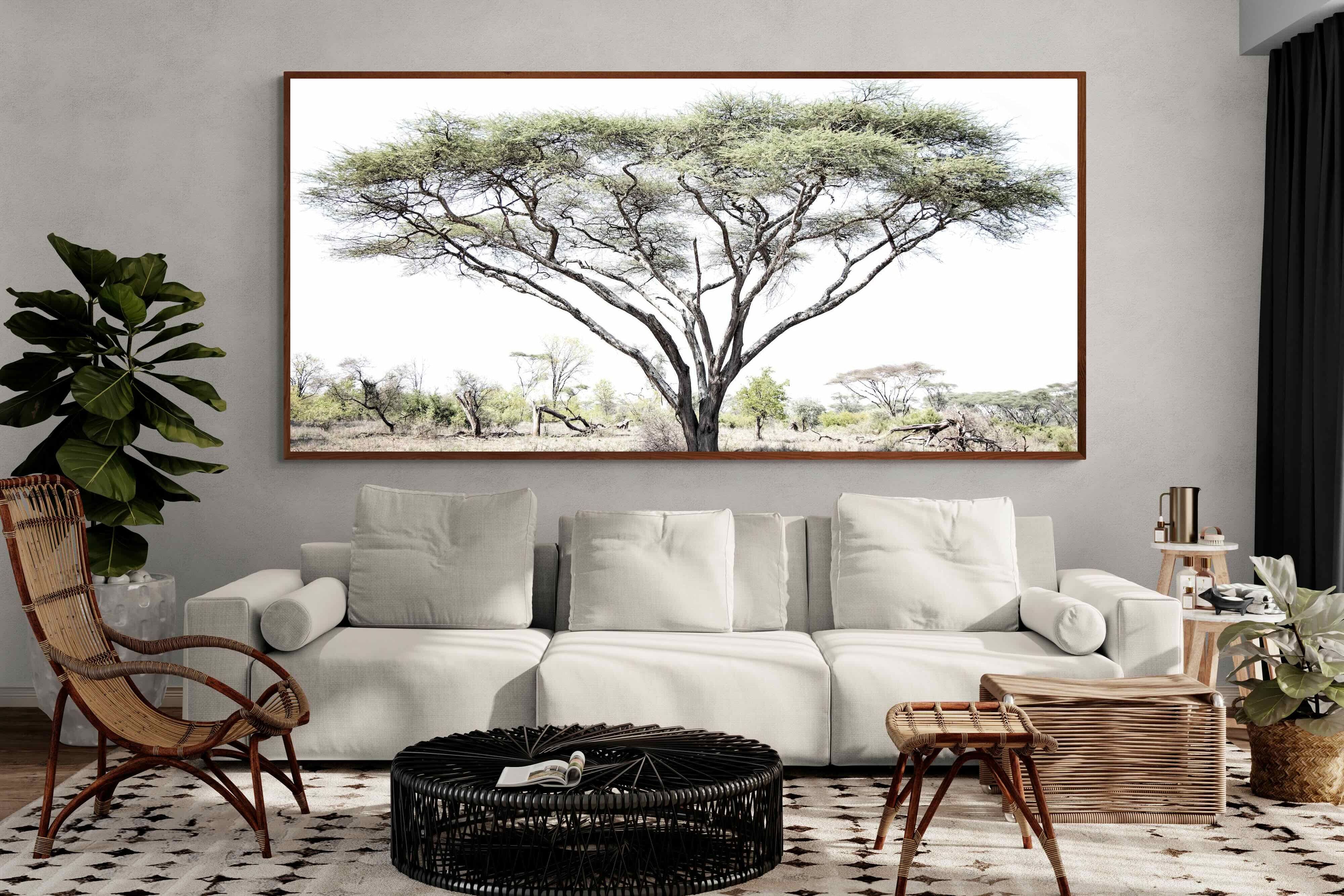 Pixalot Lion Under Umbrella Tree