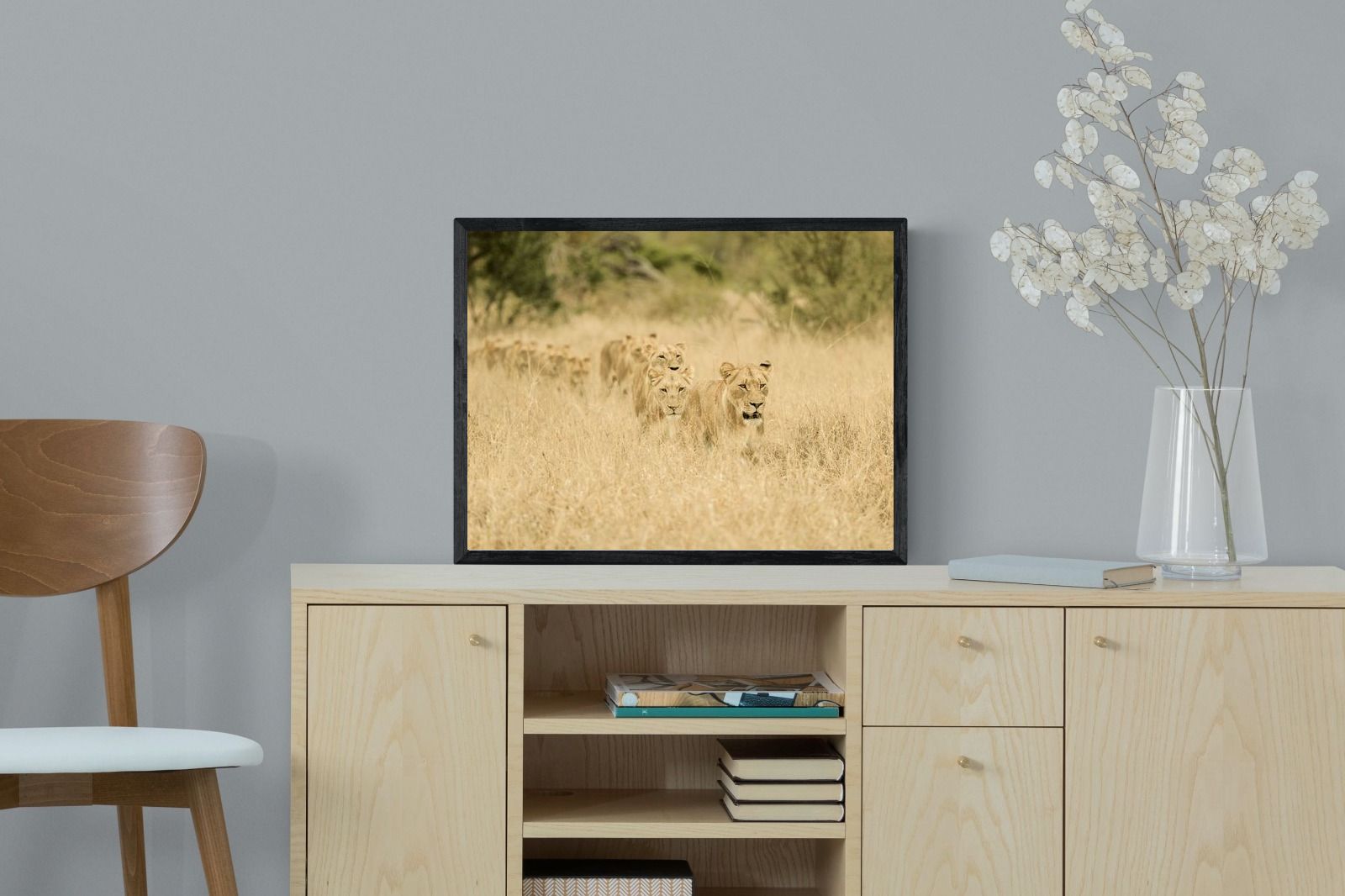 Pixalot Lionesses in Formation