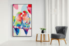 Pixalot ® Lovebirds on a Branch