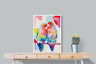 Pixalot ® Lovebirds on a Branch