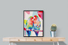 Pixalot ® Lovebirds on a Branch