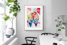 Pixalot ® Lovebirds on a Branch