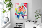 Pixalot ® Lovebirds on a Branch