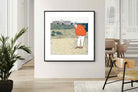 Pixalot Man Playing Golf
