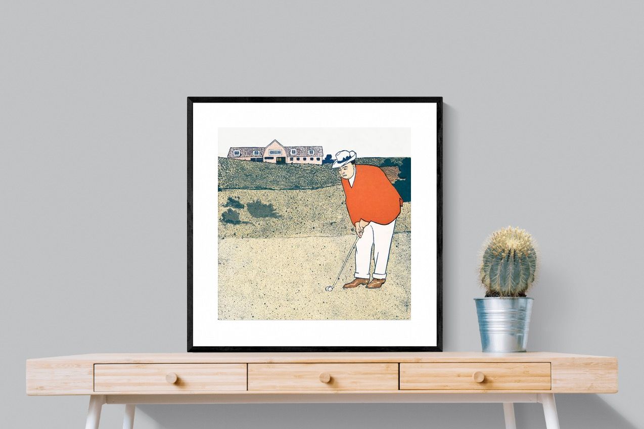Pixalot Man Playing Golf