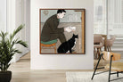 Pixalot ® Man Reading with Cat