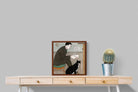 Pixalot ® Man Reading with Cat