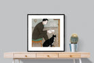 Pixalot Man Reading with Cat