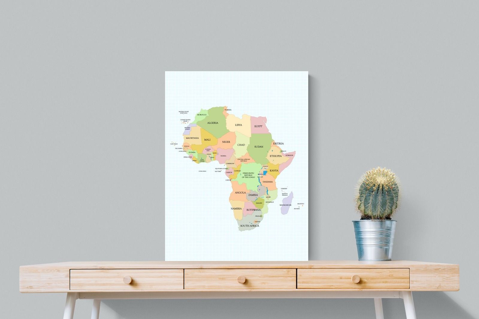 Pixalot ® Map of Africa