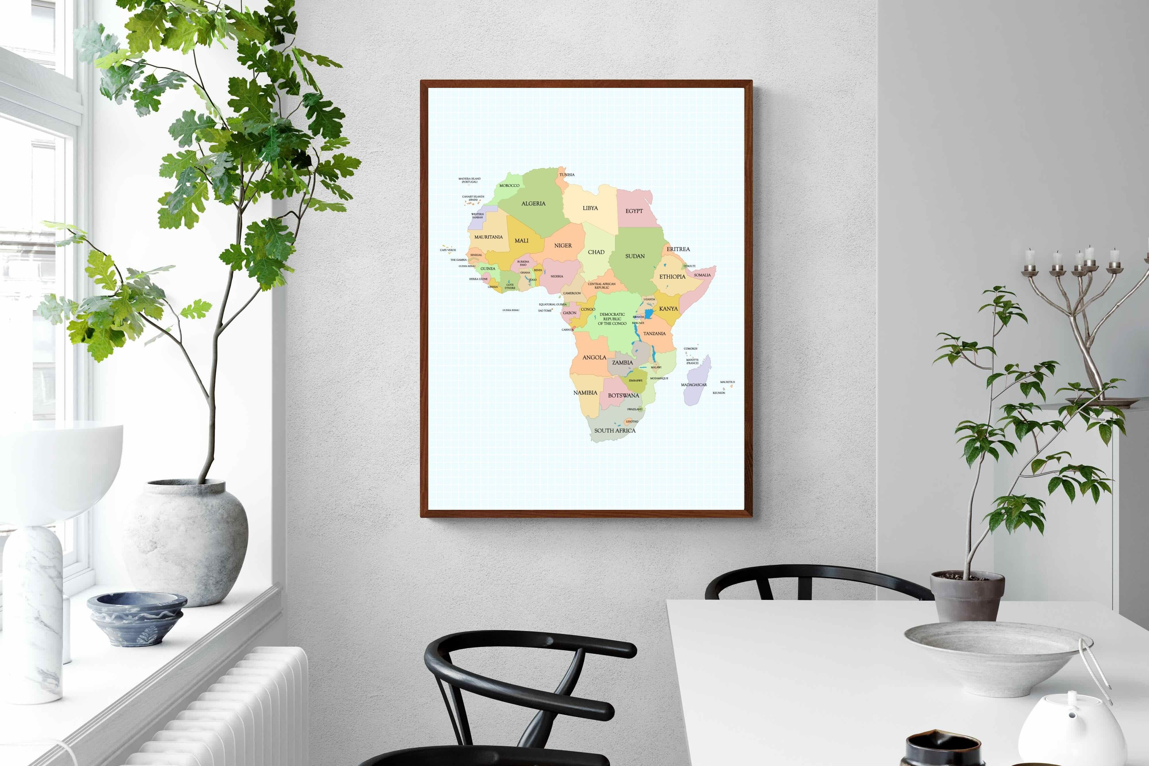 Pixalot ® Map of Africa