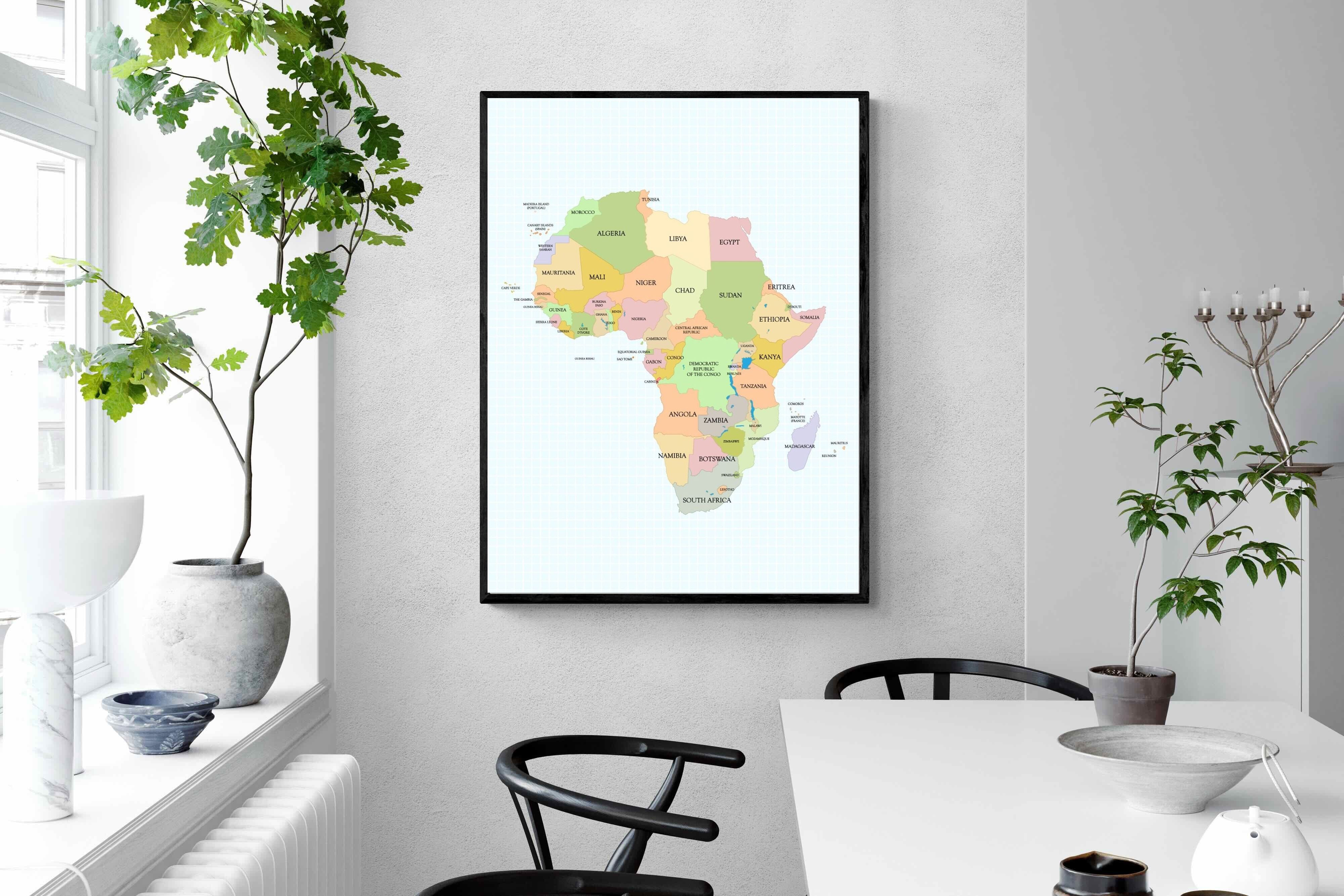 Pixalot ® Map of Africa