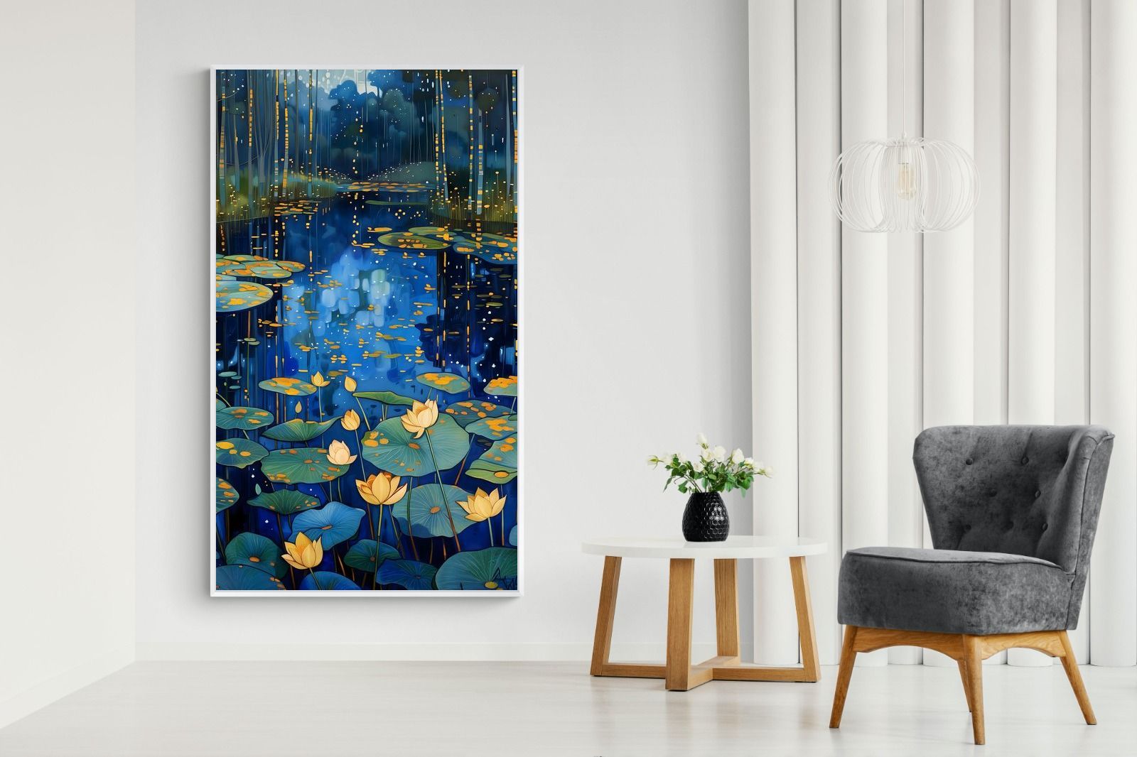 Pixalot ® Moonlit Lily Pond