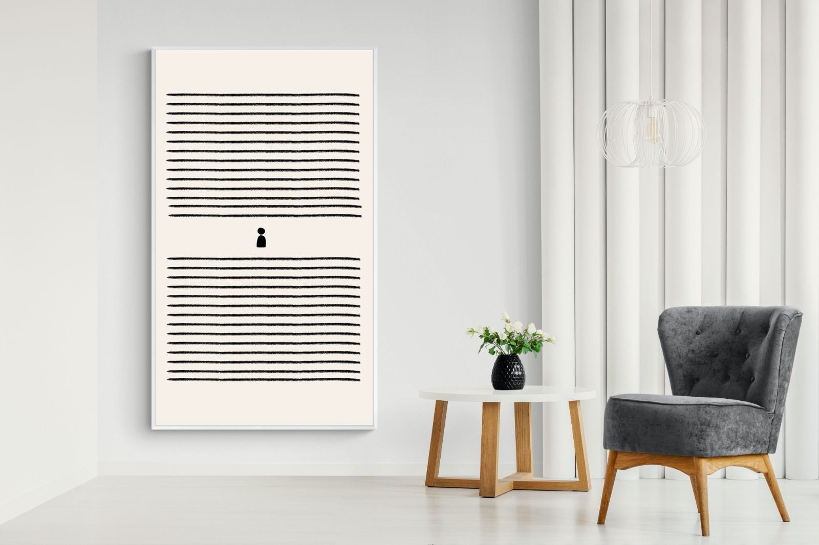 Pixalot Moses Minimalist Illustration