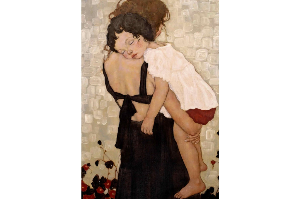 Mother Holding Child-Wall_Art-Pixalot