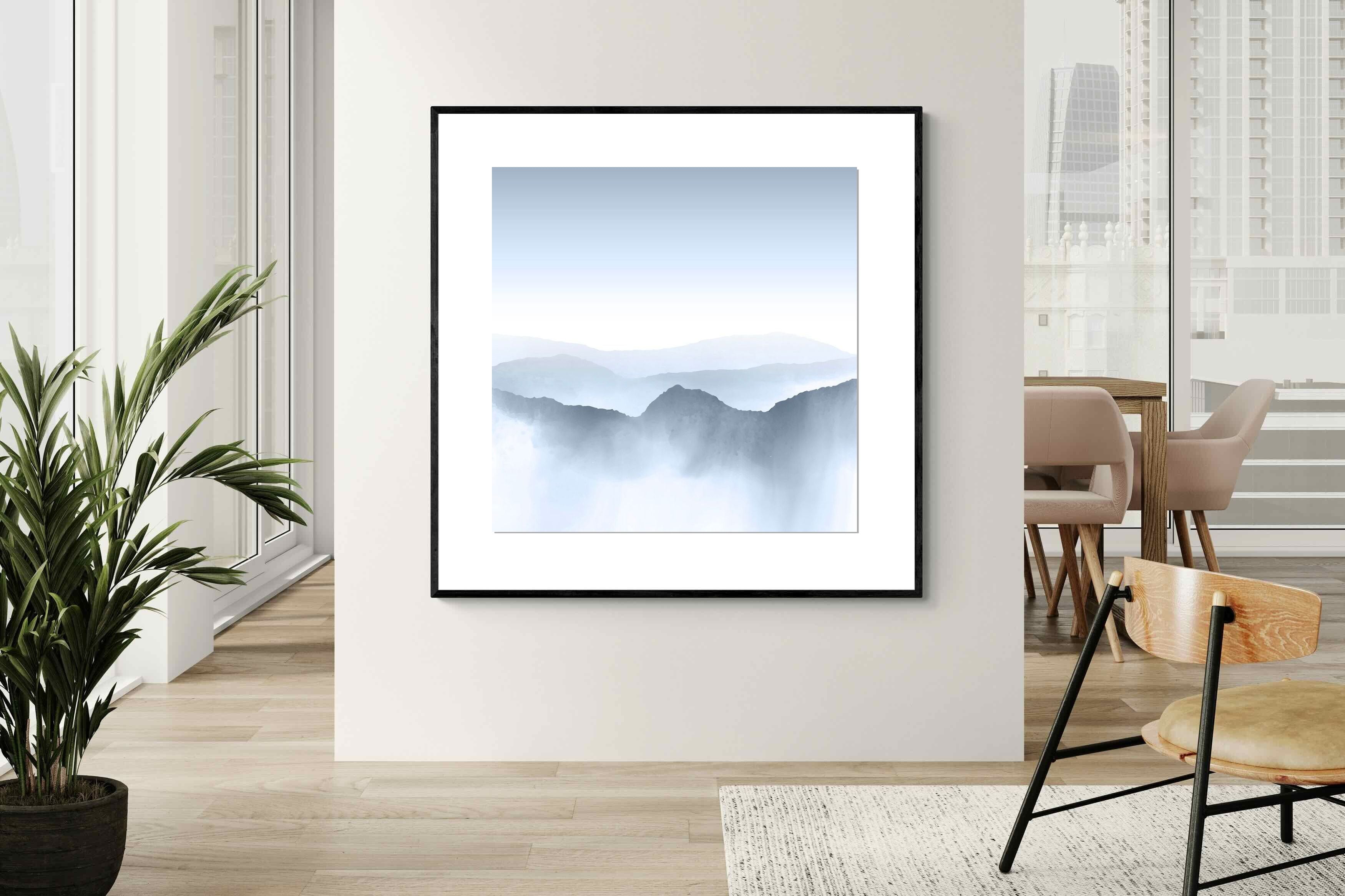 Pixalot Mountains Watercolour