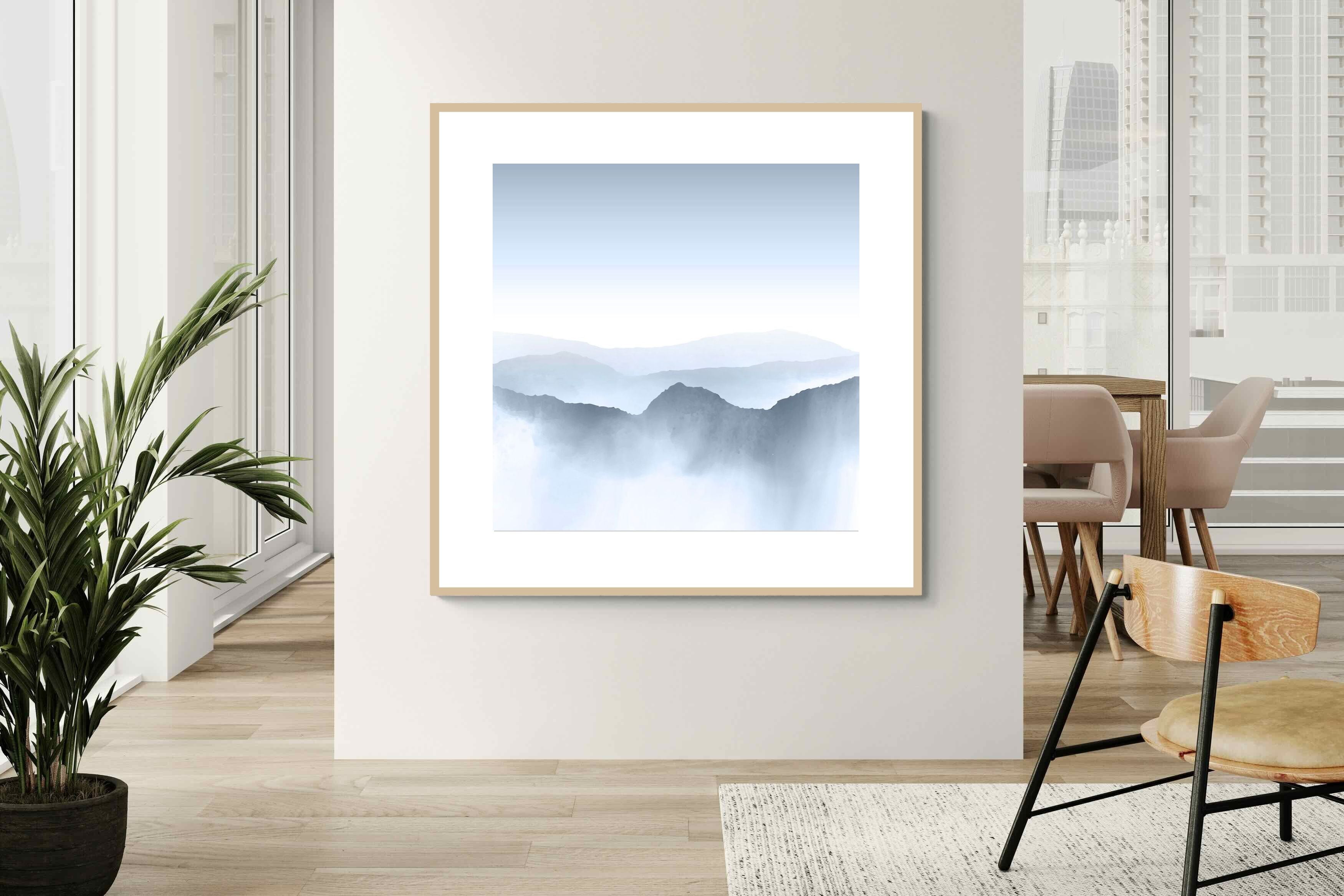 Pixalot Mountains Watercolour