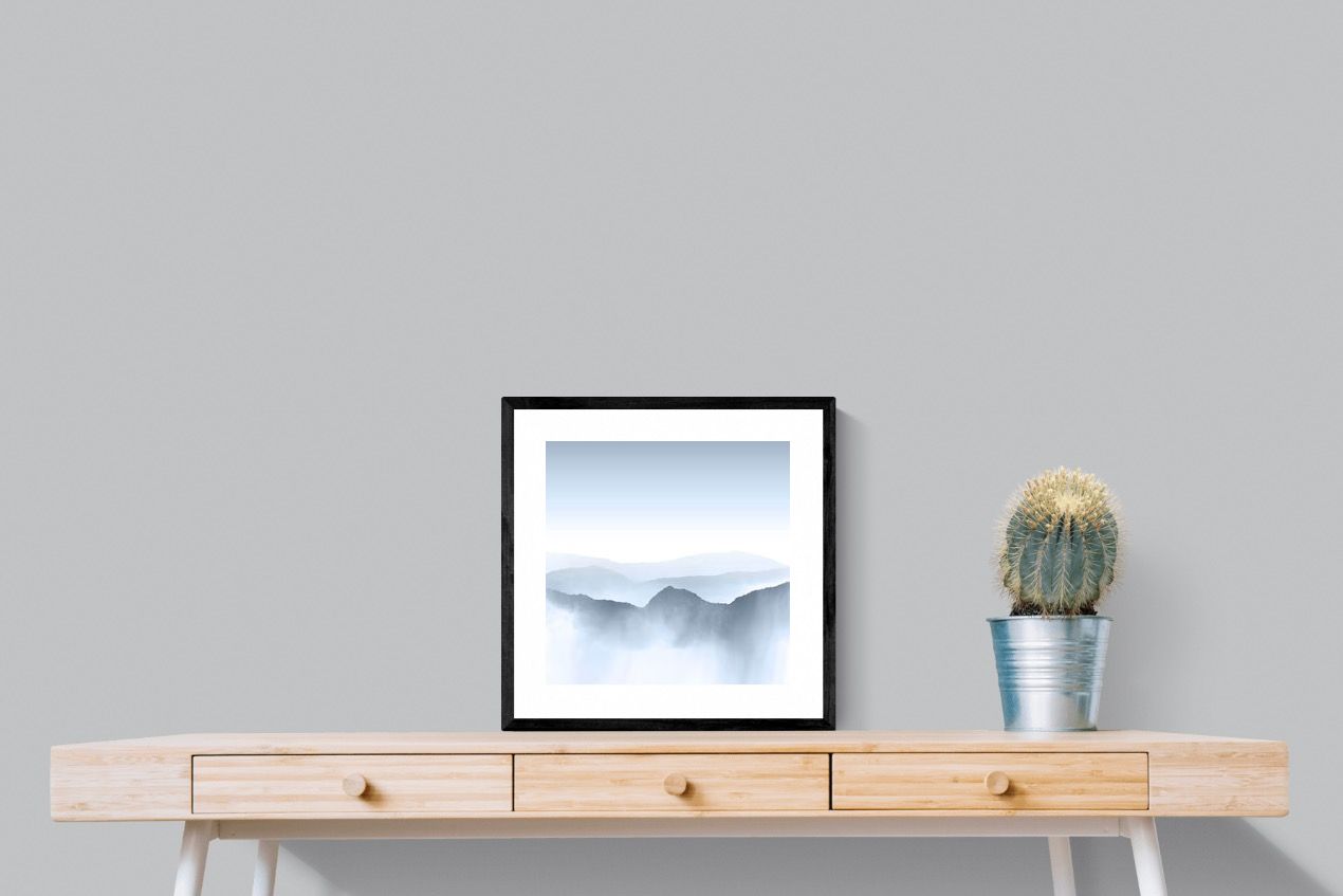 Pixalot Mountains Watercolour