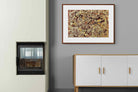 Pixalot ® Mural on Indian Red Ground