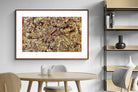 Pixalot ® Mural on Indian Red Ground