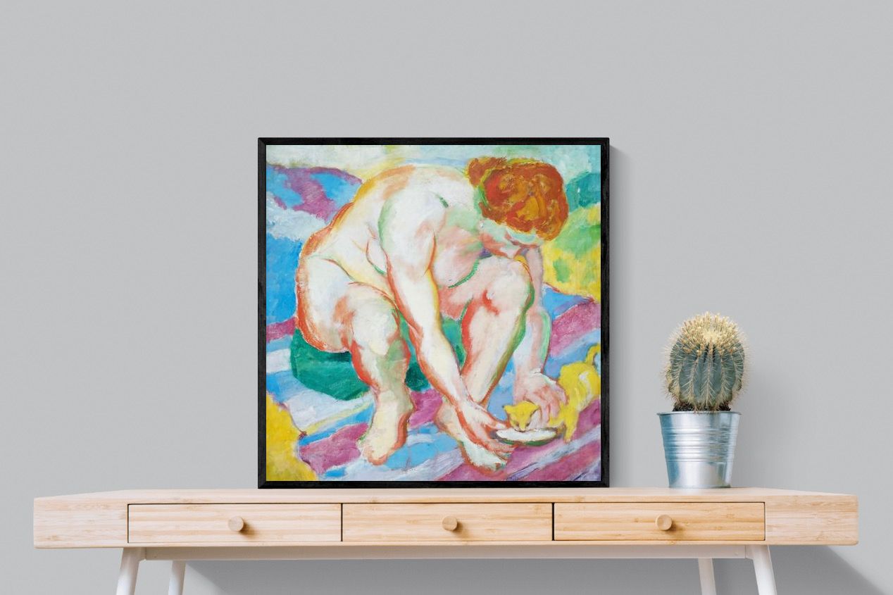 Pixalot Nude with Cat