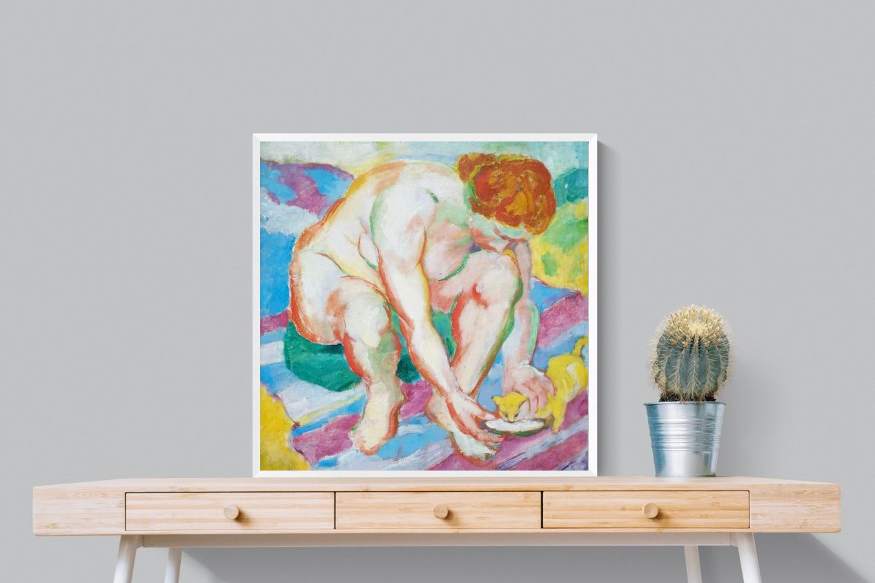 Pixalot Nude with Cat