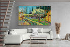 Pixalot ® Orchard Bordered by Cypresses