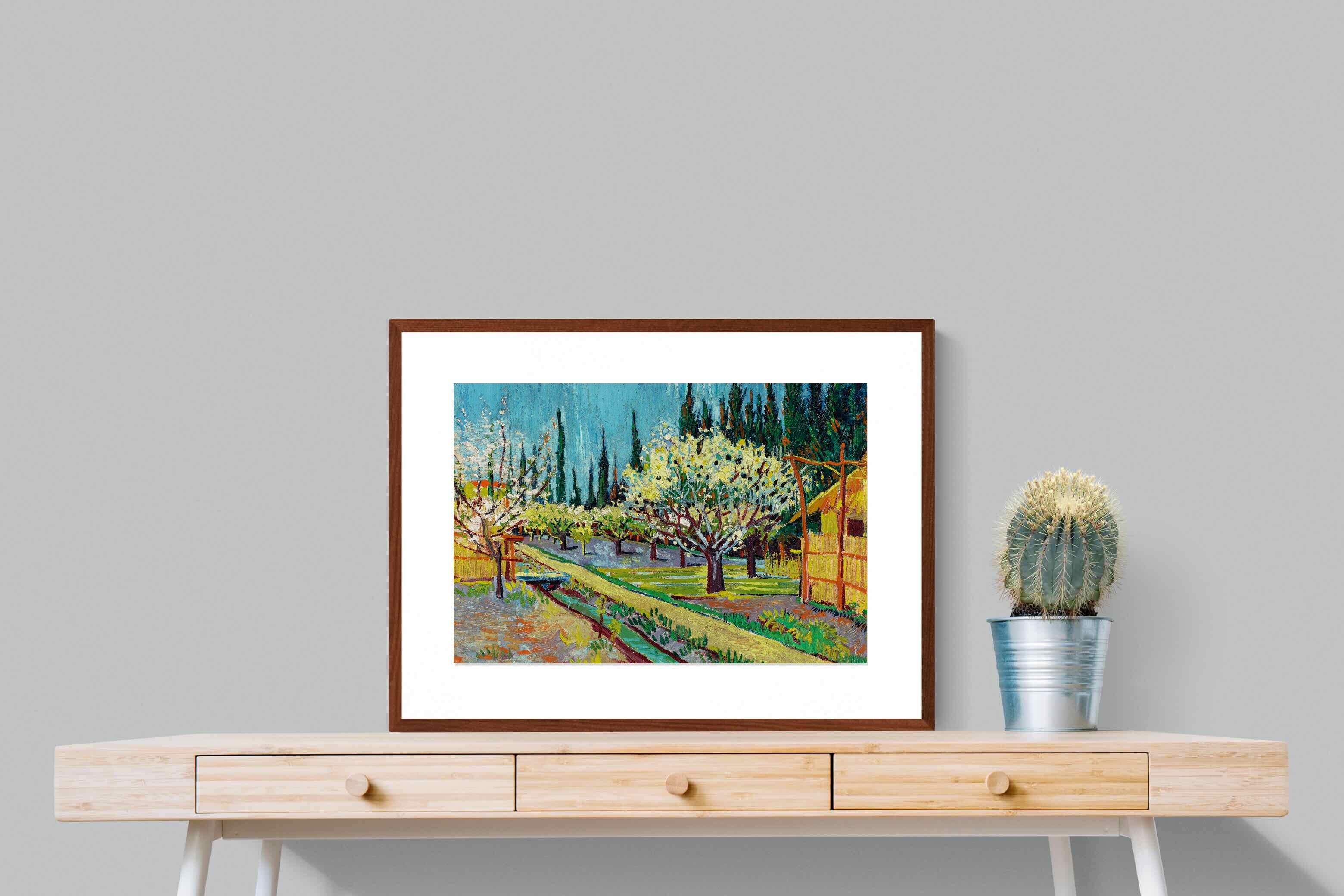 Pixalot ® Orchard Bordered by Cypresses