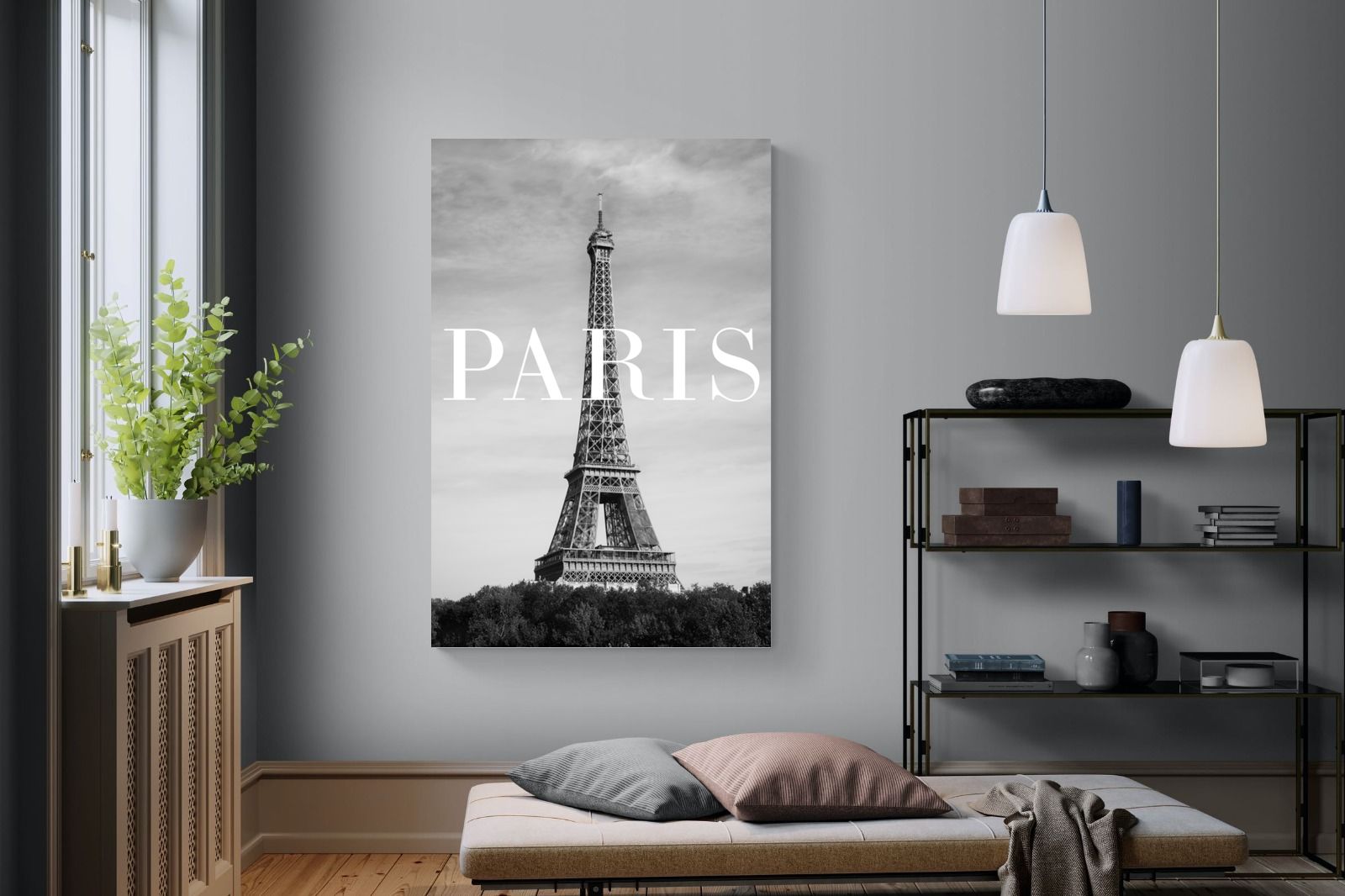 Many ⭐️ Framed Paris Wall Poster + Canvas Art & Sizes